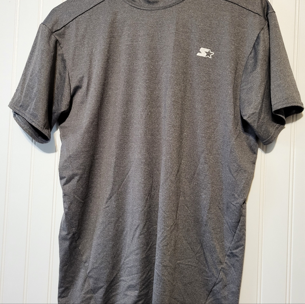 STARTER. GRAY TShirt DryStar Sz XL. (Youth?)